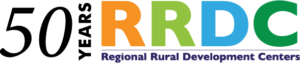 50th Anniversary logo of the RRDC
