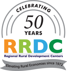 RRDC 50th Anniversary logo