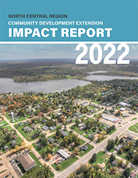 Cover to the NCR Community Development Extension Impact Report 2022