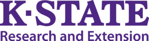 Kansas State University Research and Extension logo that links to their website