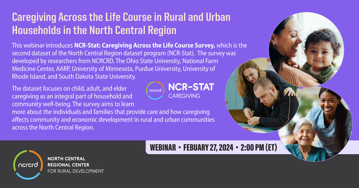 NCRCRD Webinar SeriesNorth Central Regional Center for Rural Development