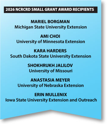 List of Principal Investigators who received a small grant in 2026